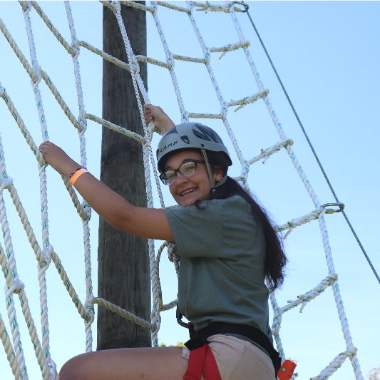 Cargo Net Climb At Christian Retreats In Pa Img 9685