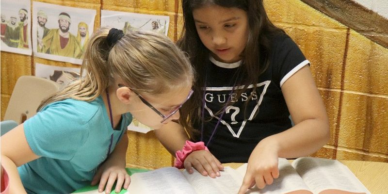 A released time program provided by christian retreat center in pa