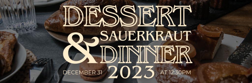 Dessert & Sauerkraut 2023